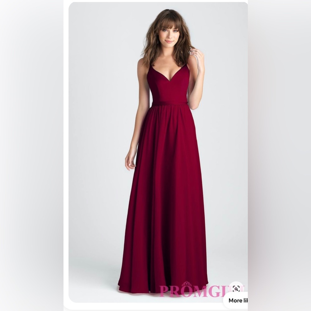 Promgirl burgundy prom dress